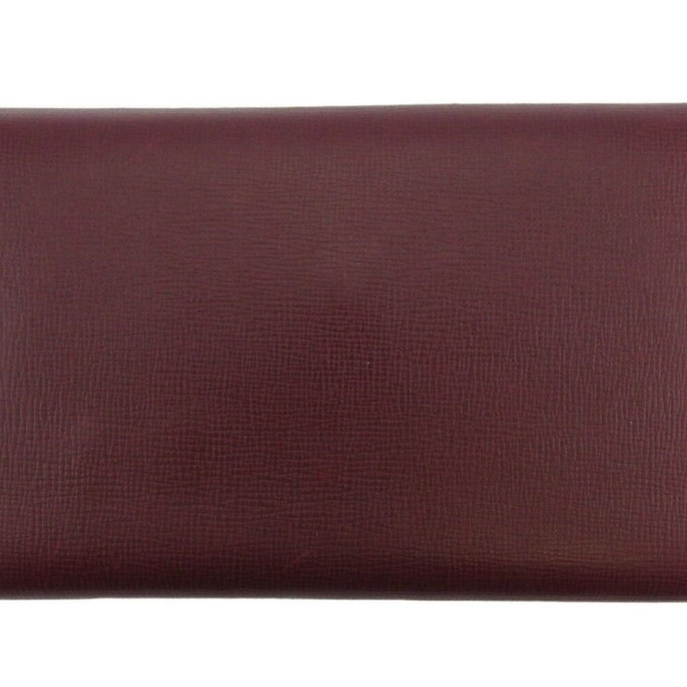 Cartier Long Wallet Mastline Bordeaux Leather Aut… - image 3